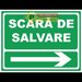 Indicatoare pentru scara de salvare